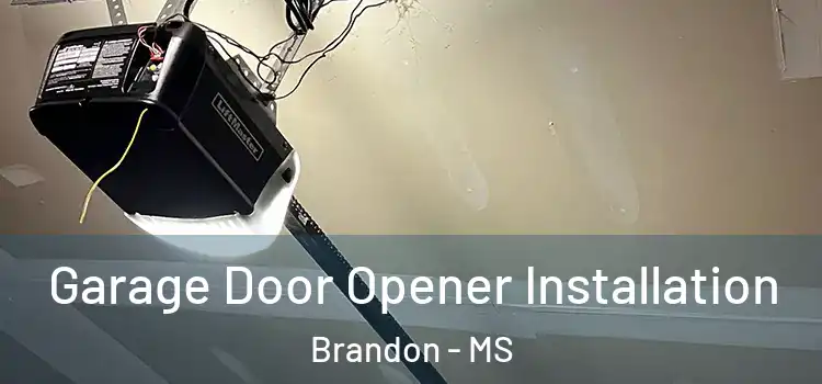  Garage Door Opener Installation Brandon - MS